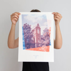 A, Minstrel Court – Big Letter Hunt print
