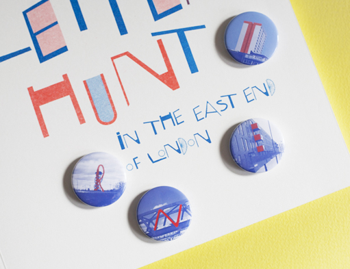 The Big Letter Hunt Badge